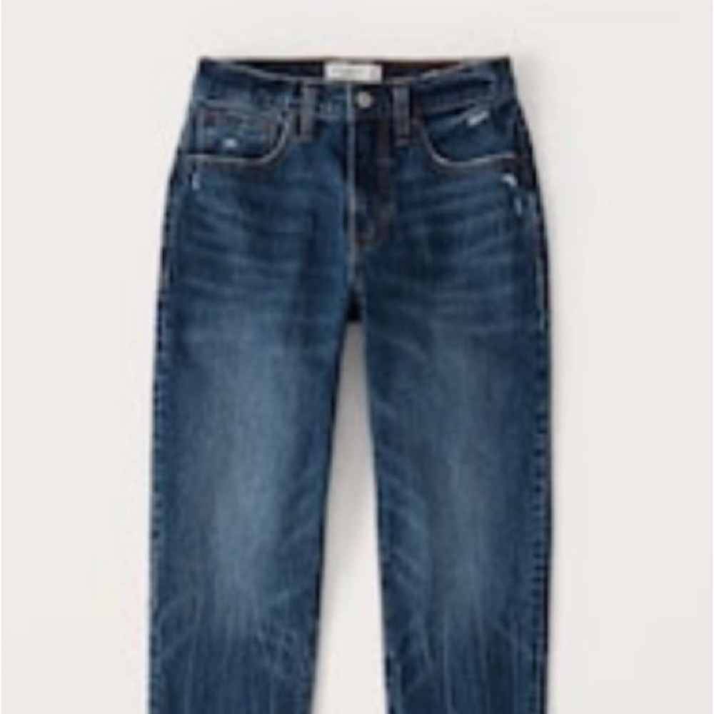 Abercrombie mid rise boyfriend jeans good condition size 32R
